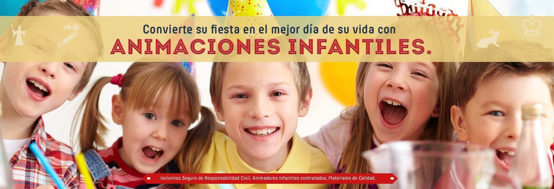 animaciones infantiles a domicilio