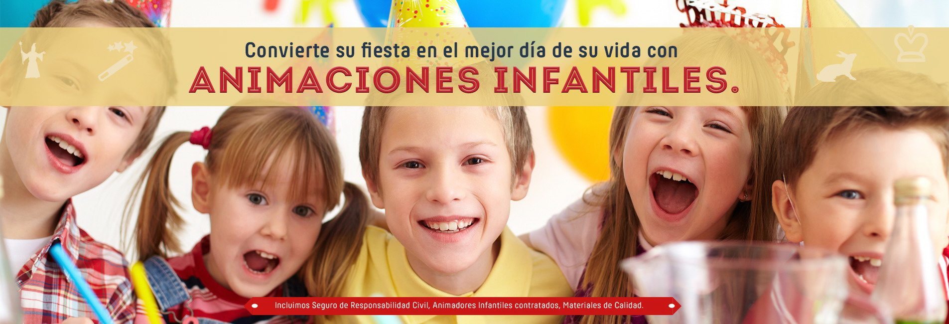 animaciones infantiles a domicilio 